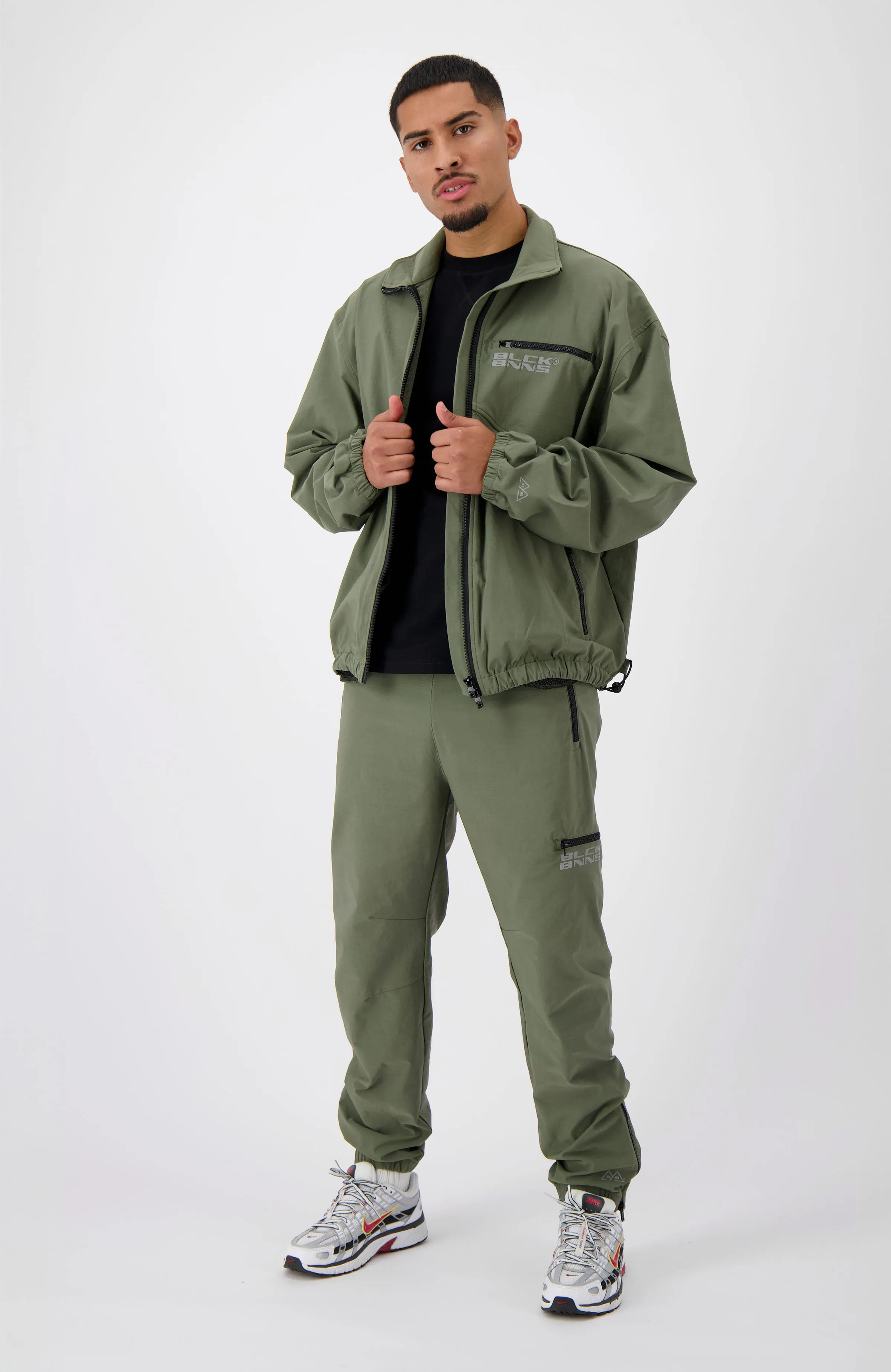 INITIAL TECH TRACKSUIT | Moss Green