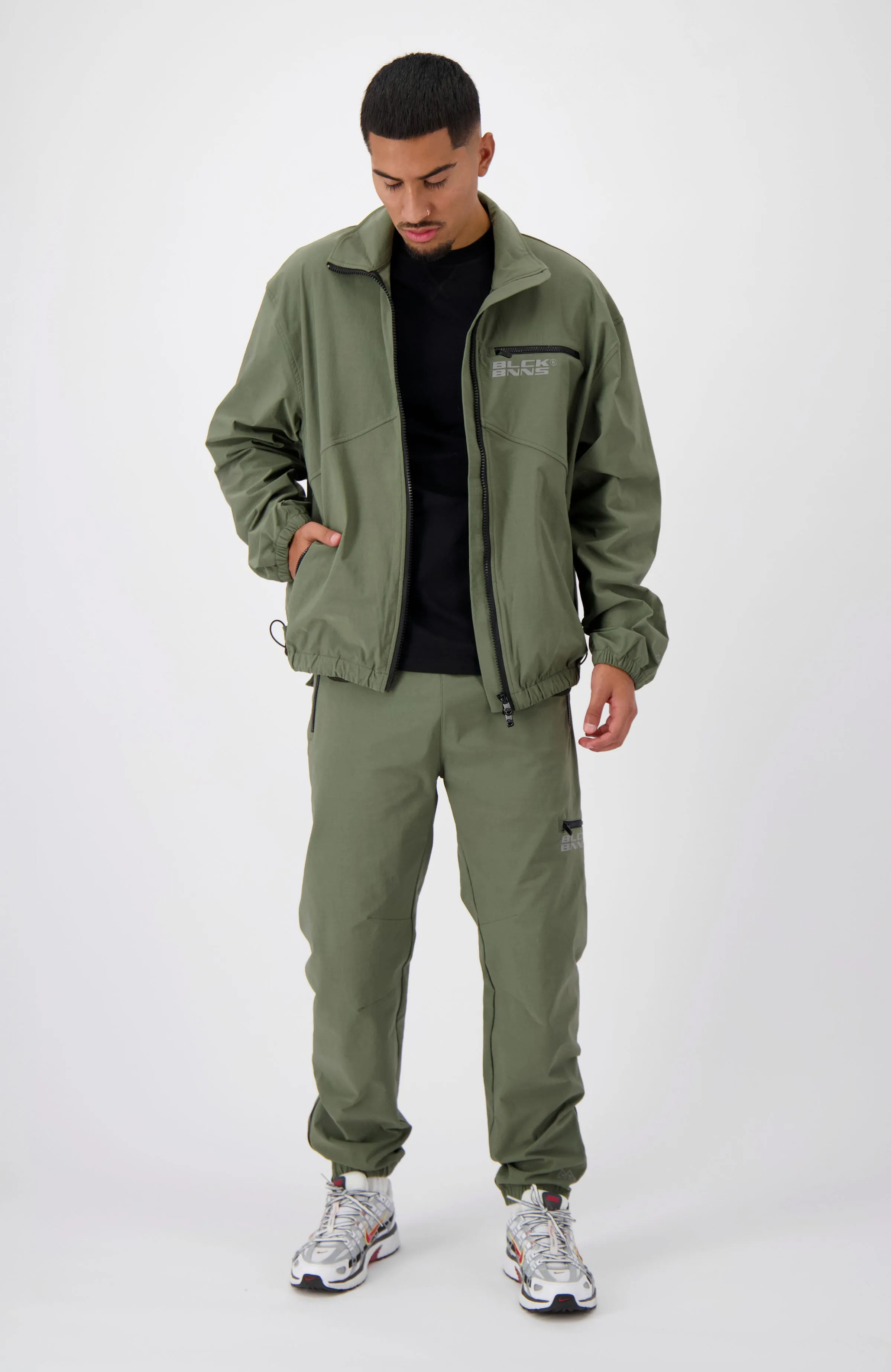 INITIAL TECH TRACKSUIT | Moss Green