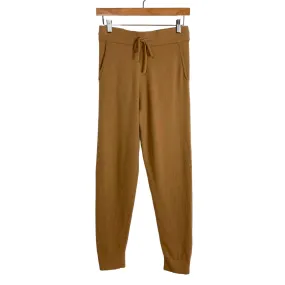 Italic Cashmere Camel Joggers- Size M