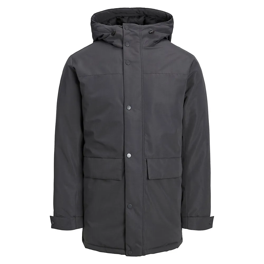 Champ Hooded Storm Coat by Jack & Jones