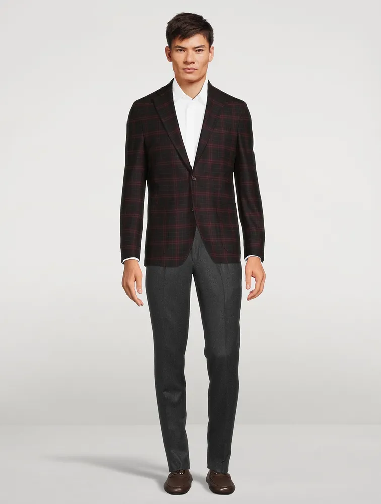 JACK VICTOR Wool Stretch Coat - Hampton Collection