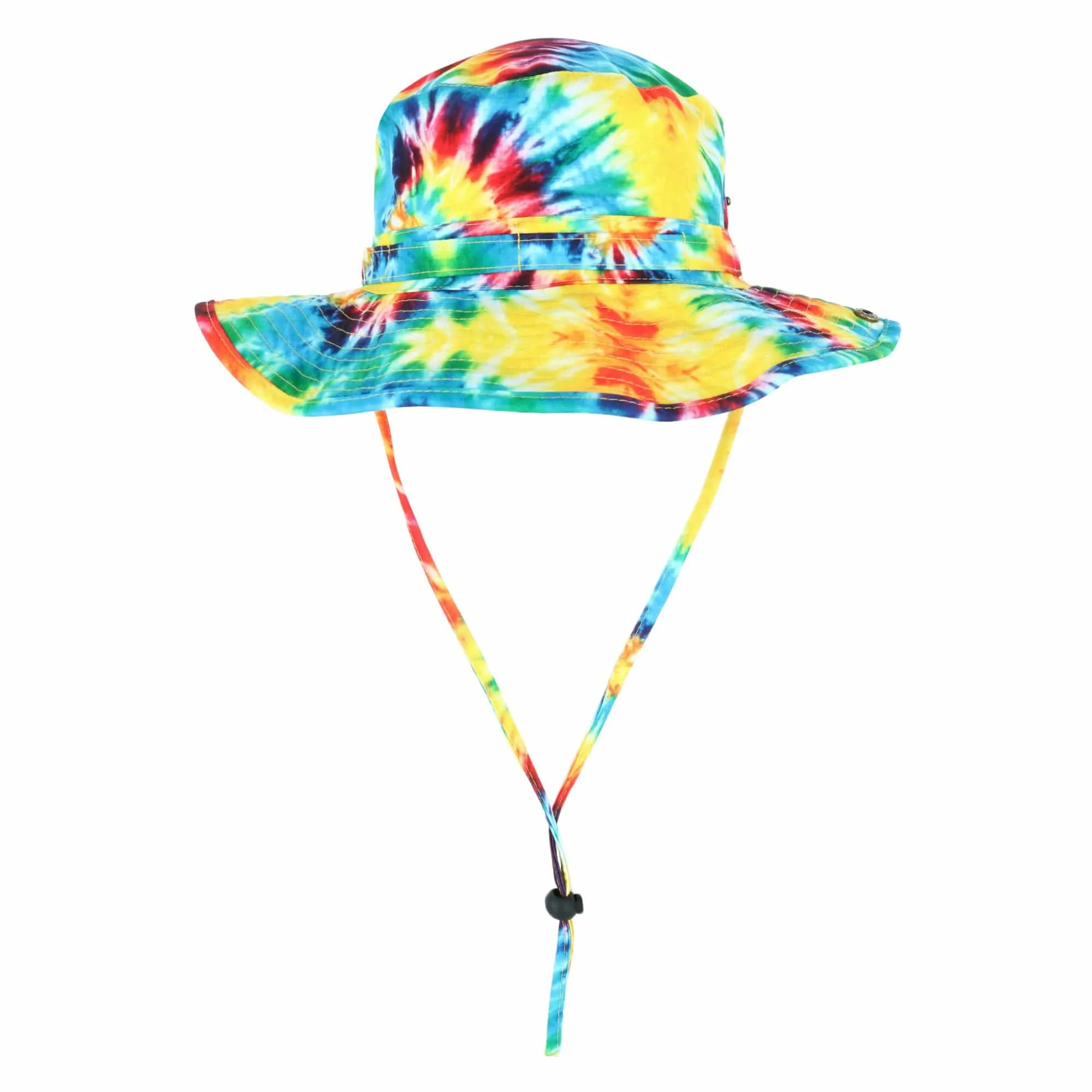 Jacobson Hat Company Adult Tie Dye Boonie Hat with Chin Cord