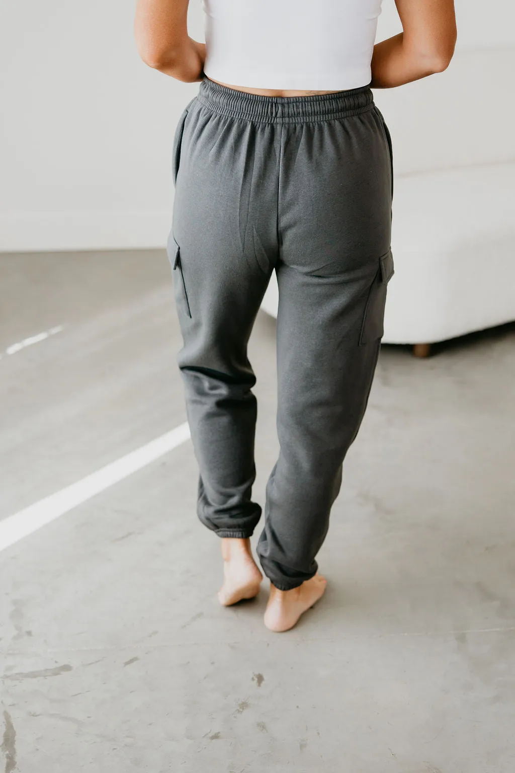 Jae Fleece Cargo Joggers