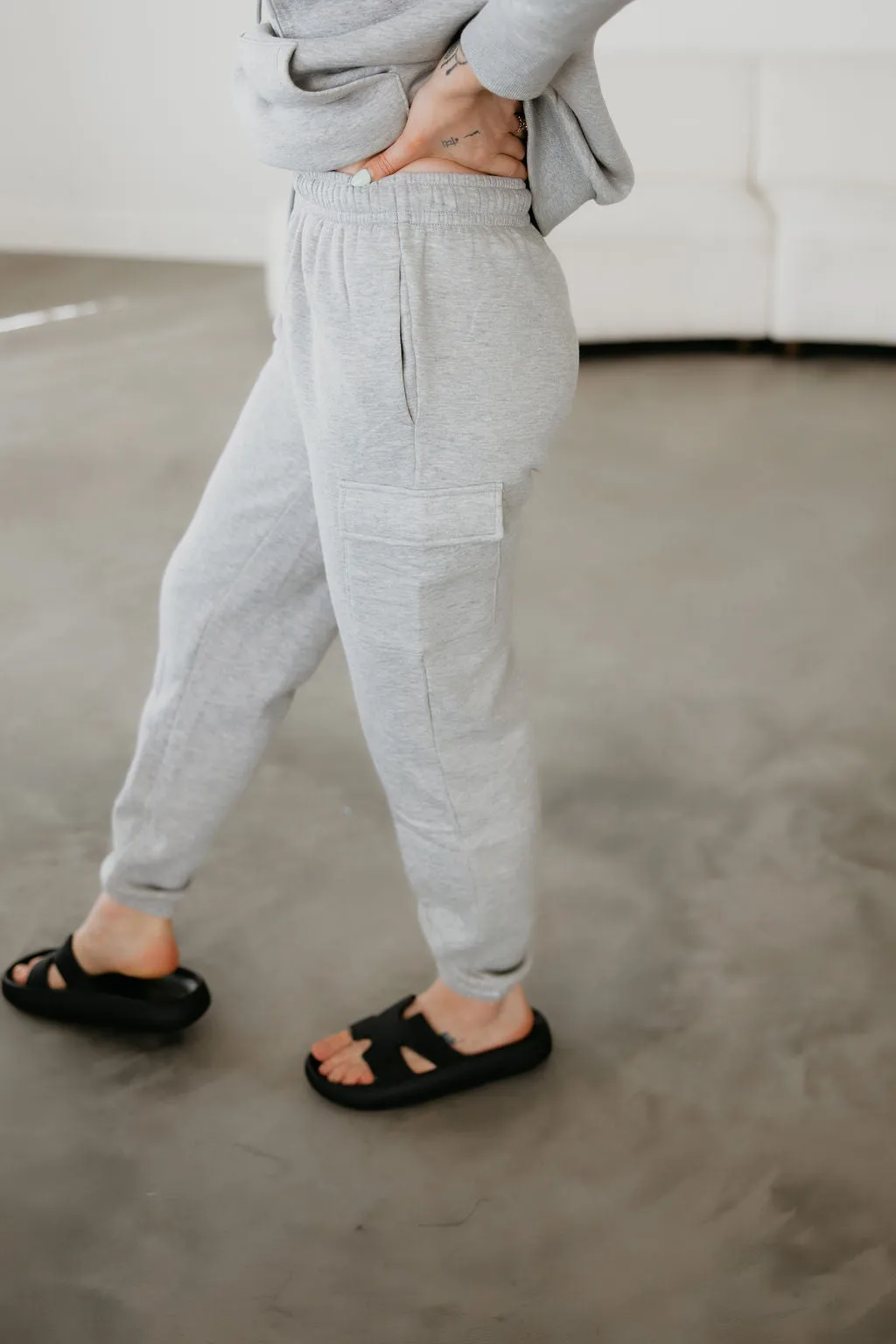 Jae Fleece Cargo Joggers