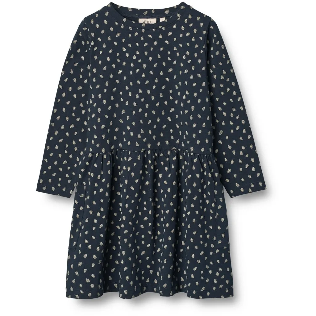 Jersey Dress Bessie - navy sprucecone