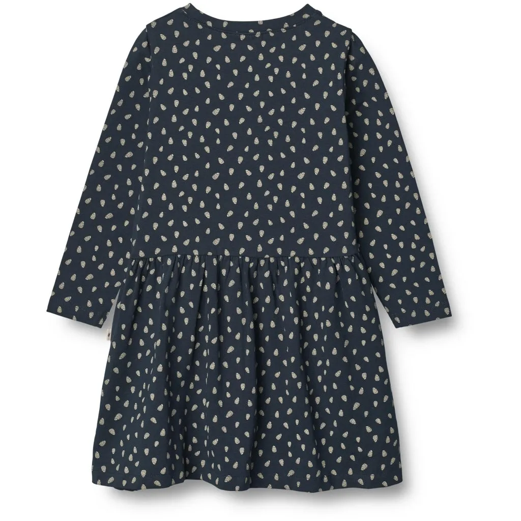 Jersey Dress Bessie - navy sprucecone