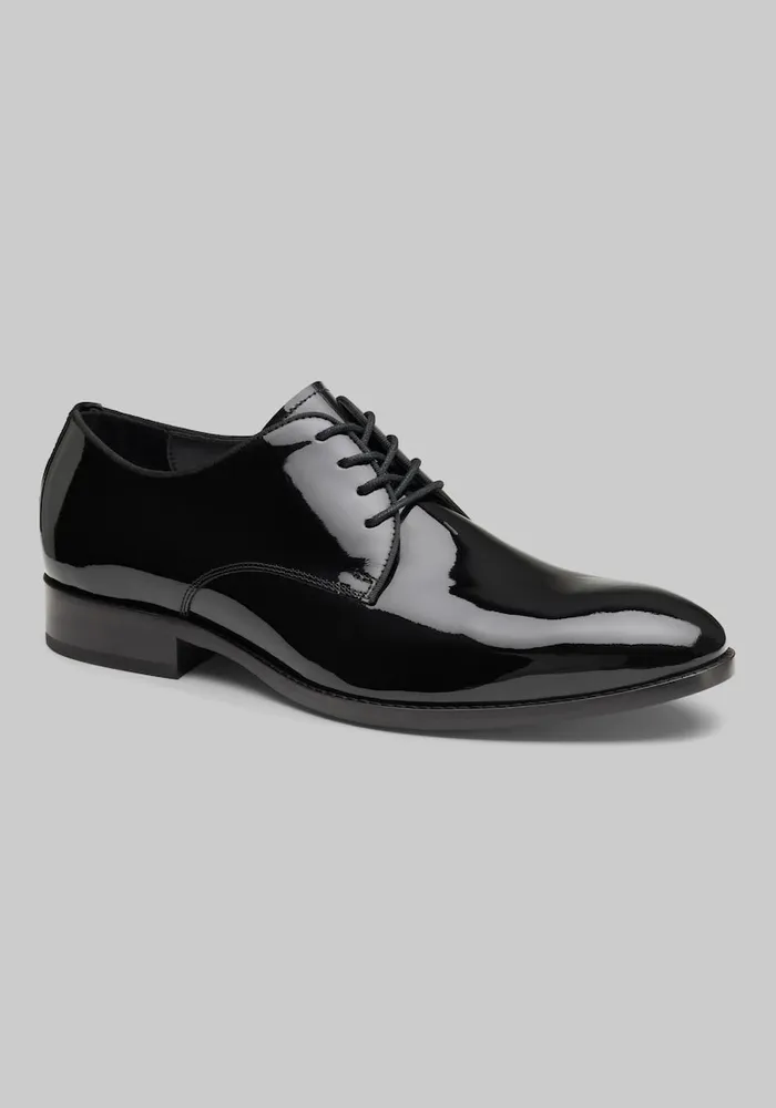 Johnston & Murphy Men's Gavney Patent Leather Oxfords at Jos. A. Bank, Black, D Width - Shoes