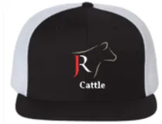 JR CATTLE FLAT BILL TRUCKER HAT