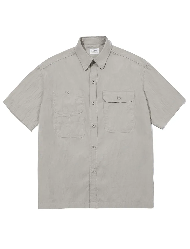 Kappy Sunrise Utility Shirt Greige