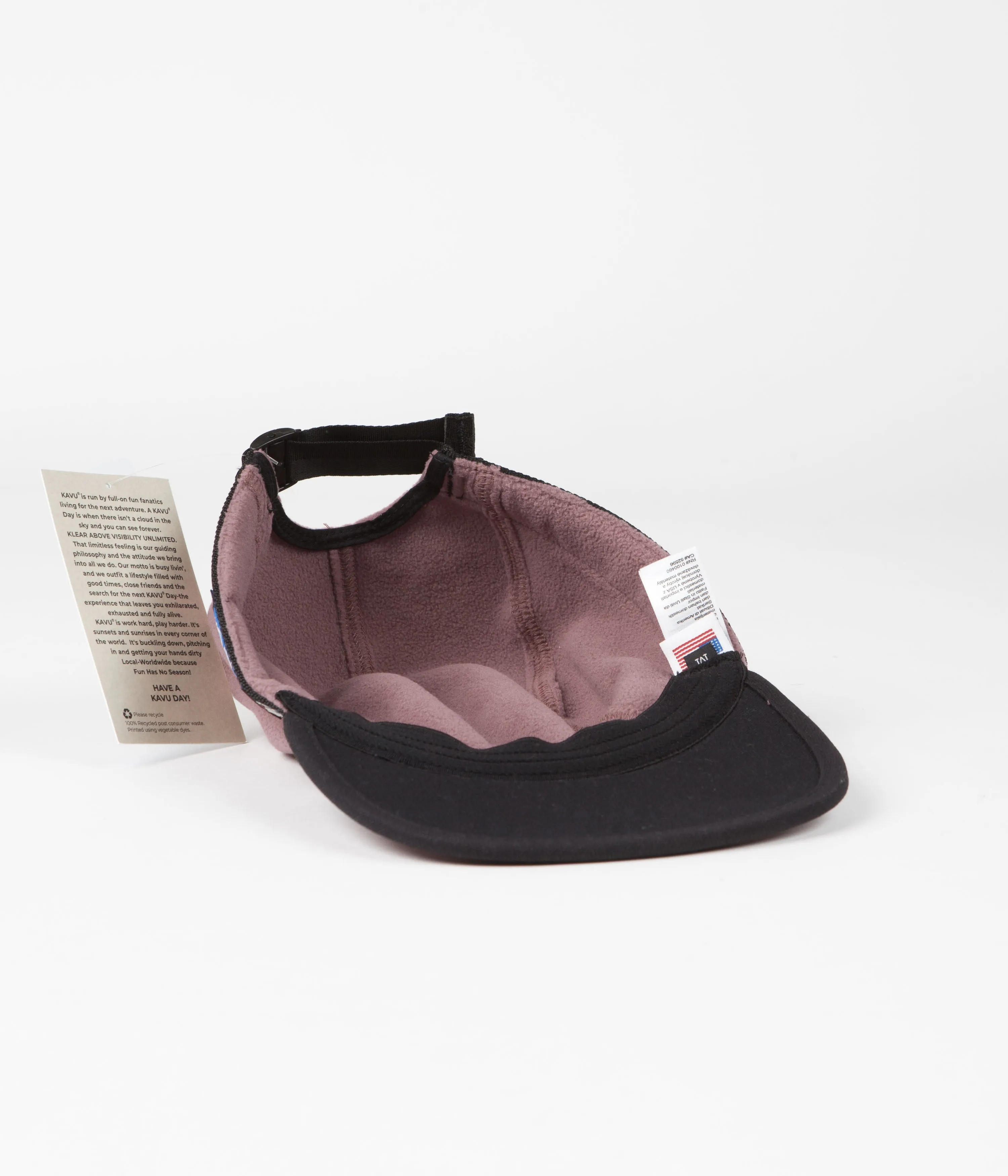 Kavu Fleece Strap Cap - Rose Brown