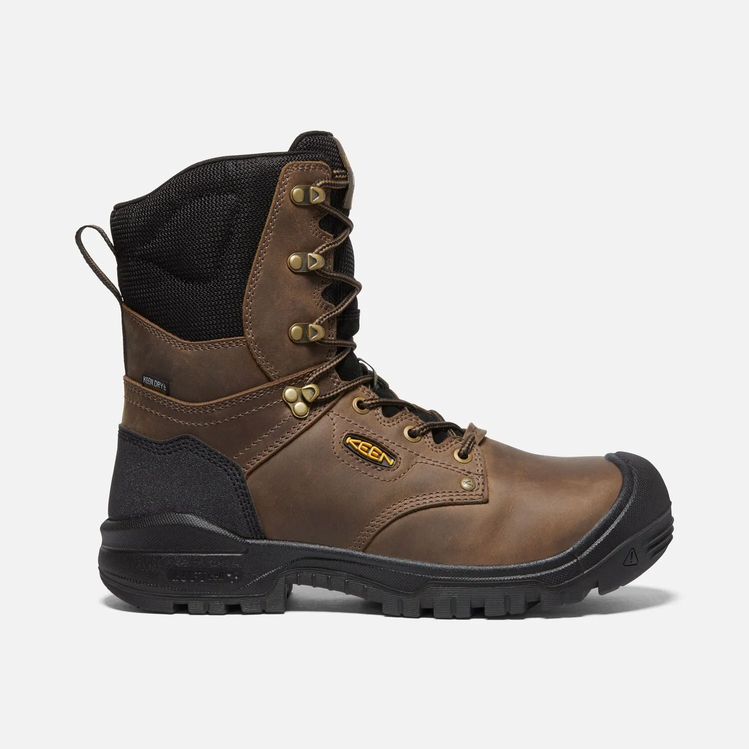 Keen 1026830 Men's Independence 8 Insulated Waterproof Boot (Carbon Fiber Toe)