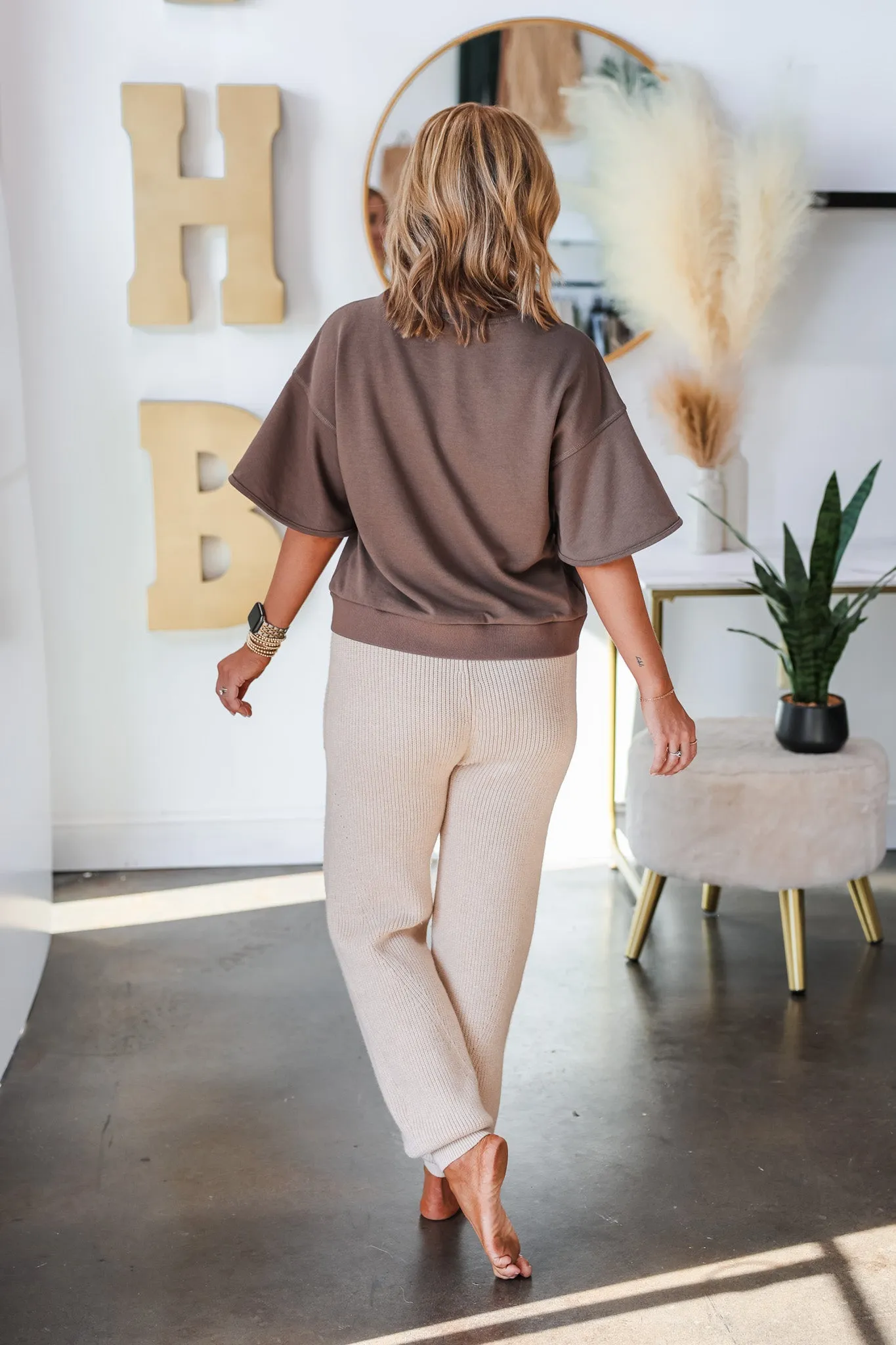 Knit Latte Joggers