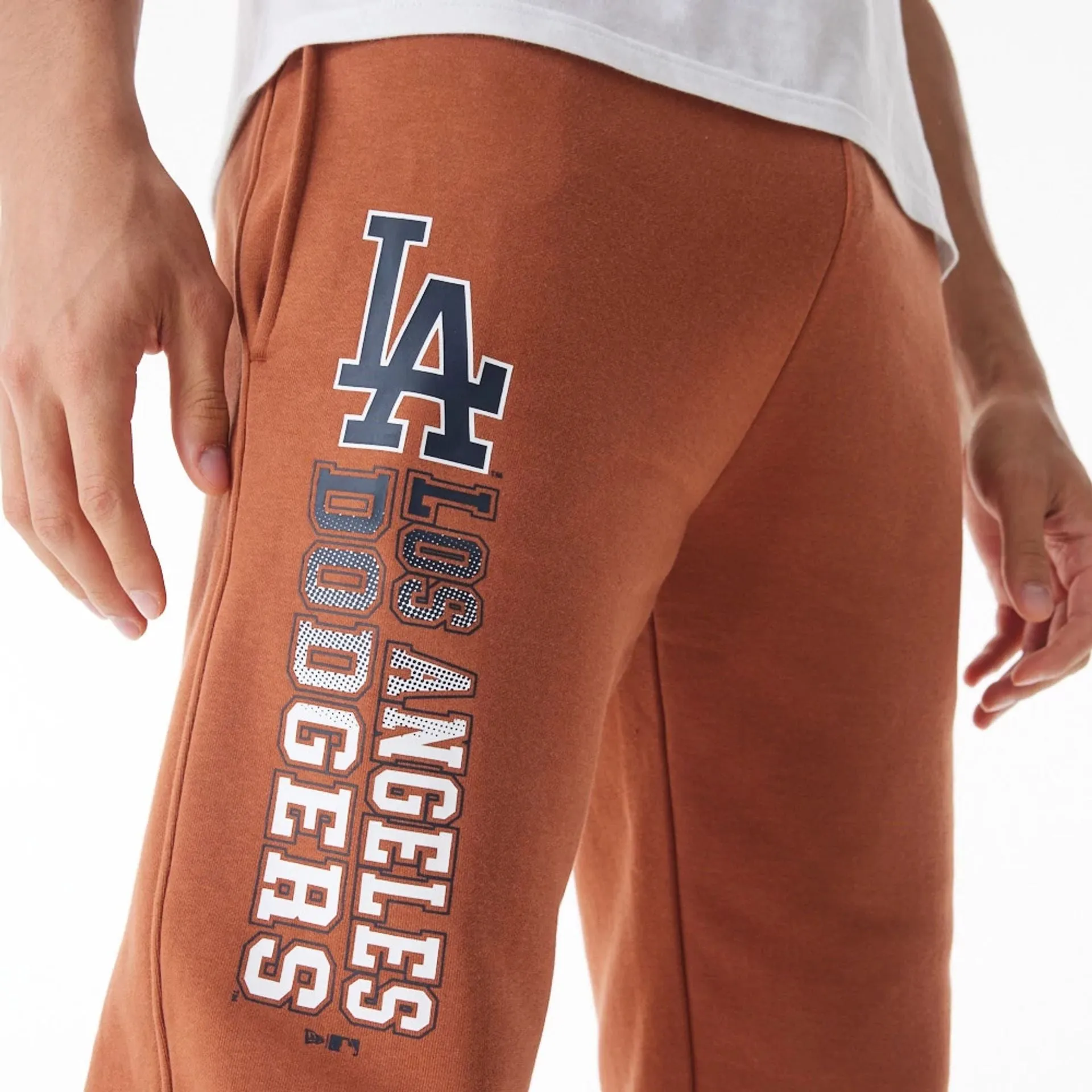 LA Dodgers MLB Gradient Graphic Brown Joggers