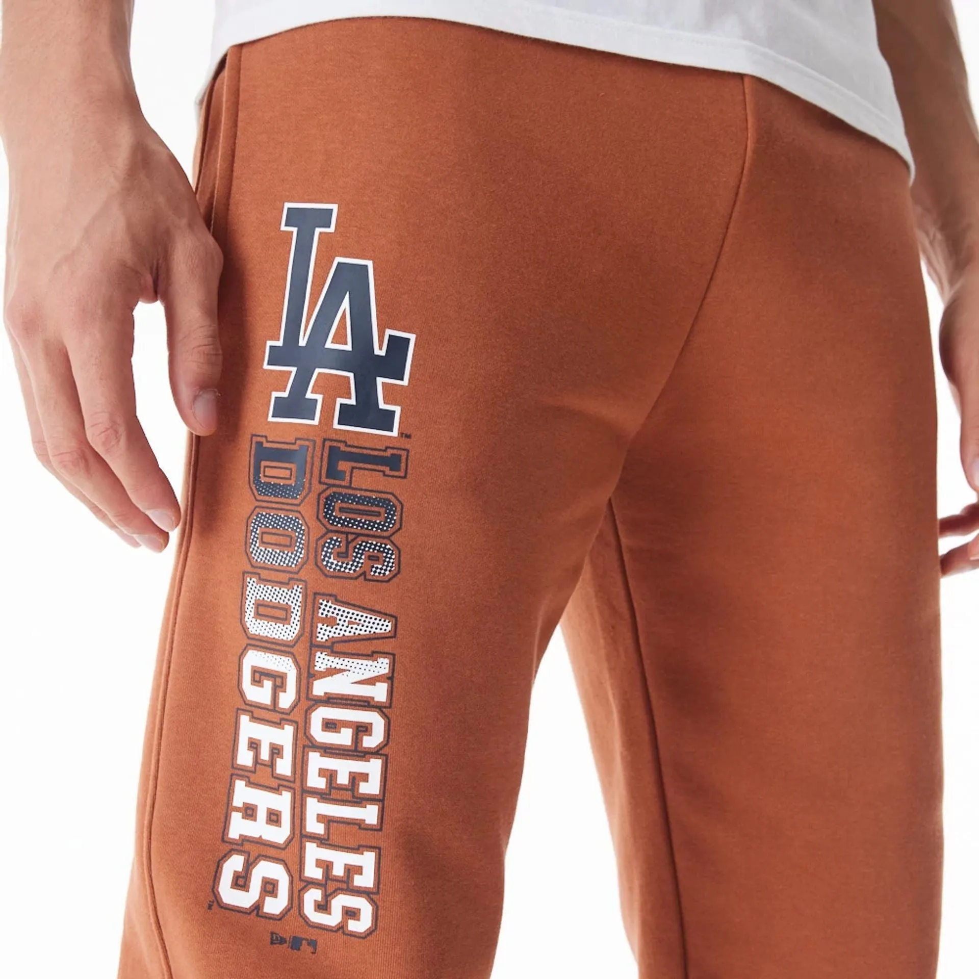 LA Dodgers MLB Gradient Graphic Brown Joggers