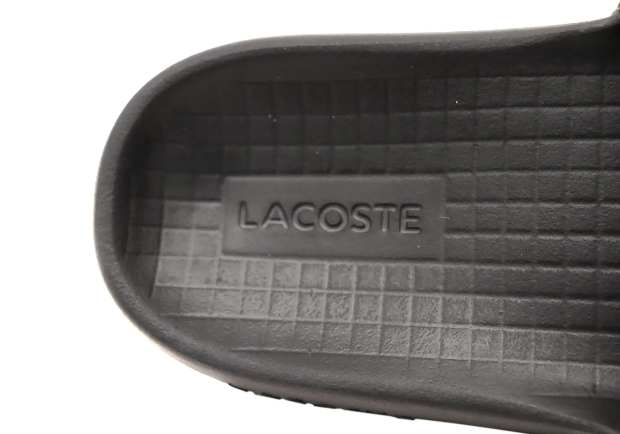 Lacoste Womens Comfortable Serve Slide Hybrid Slides Sandals