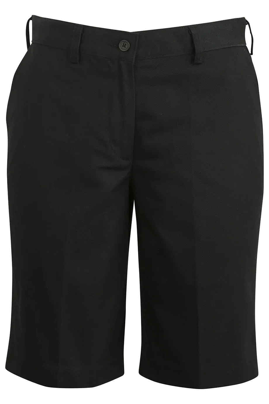 Ladies' Flat Front Short - Black