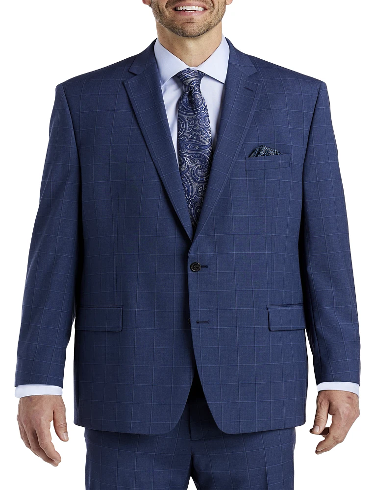 Large Windowpane Sport Coat