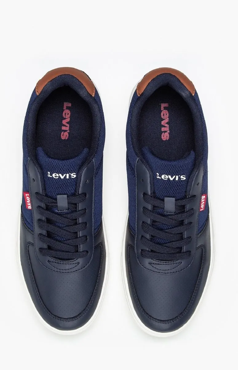 Levi's® Liam Synthetic Trainers Navy Blue