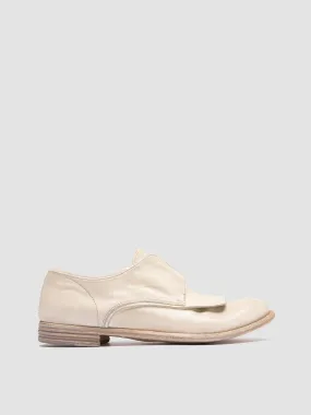 LEXIKON 550 - White Leather Derby Shoes