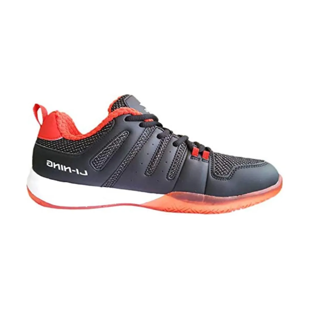 Li-Ning Cloud Ace III Badminton Shoe for Men in Black/Red