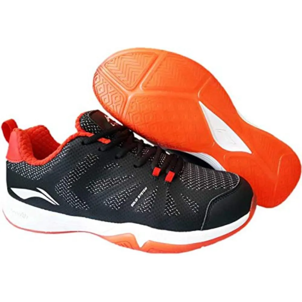 Li-Ning Cloud Ace III Badminton Shoe for Men in Black/Red