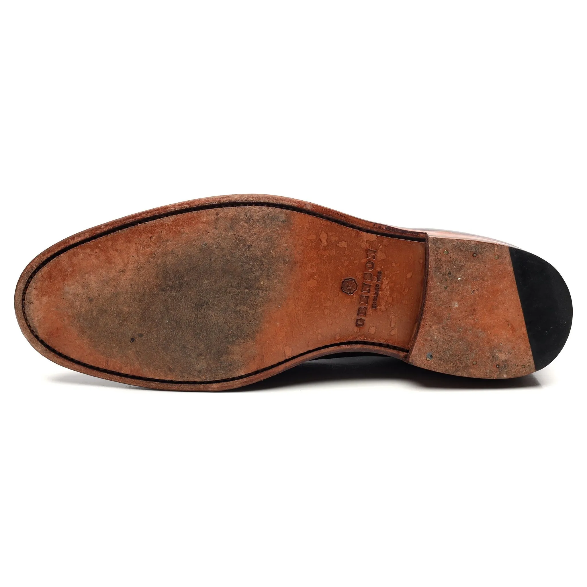 'Liam' Dark Brown Leather Derby UK 9 F