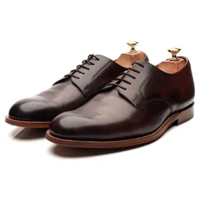 'Liam' Dark Brown Leather Derby UK 9 F