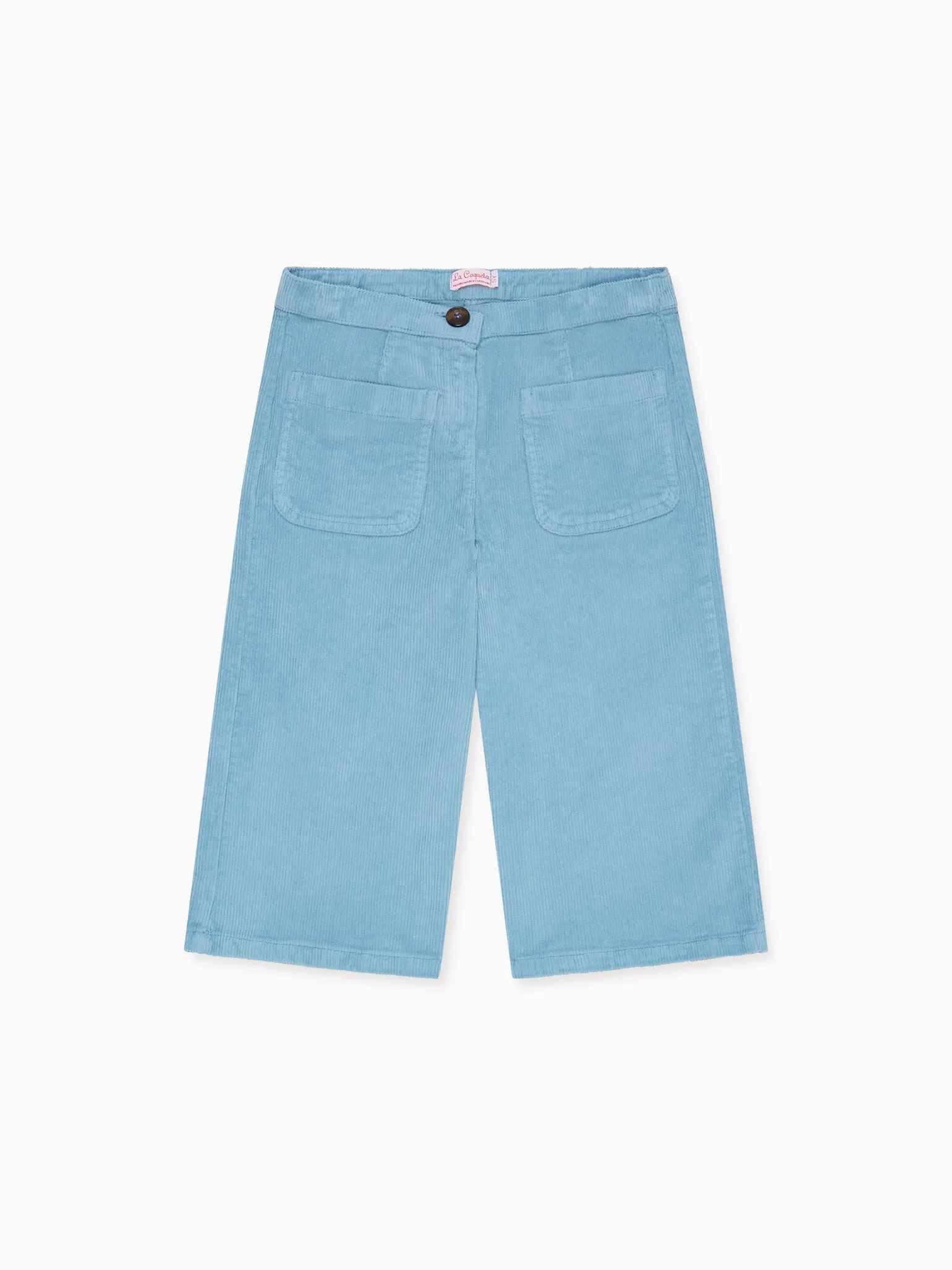 Light Blue Alma Girl Trousers