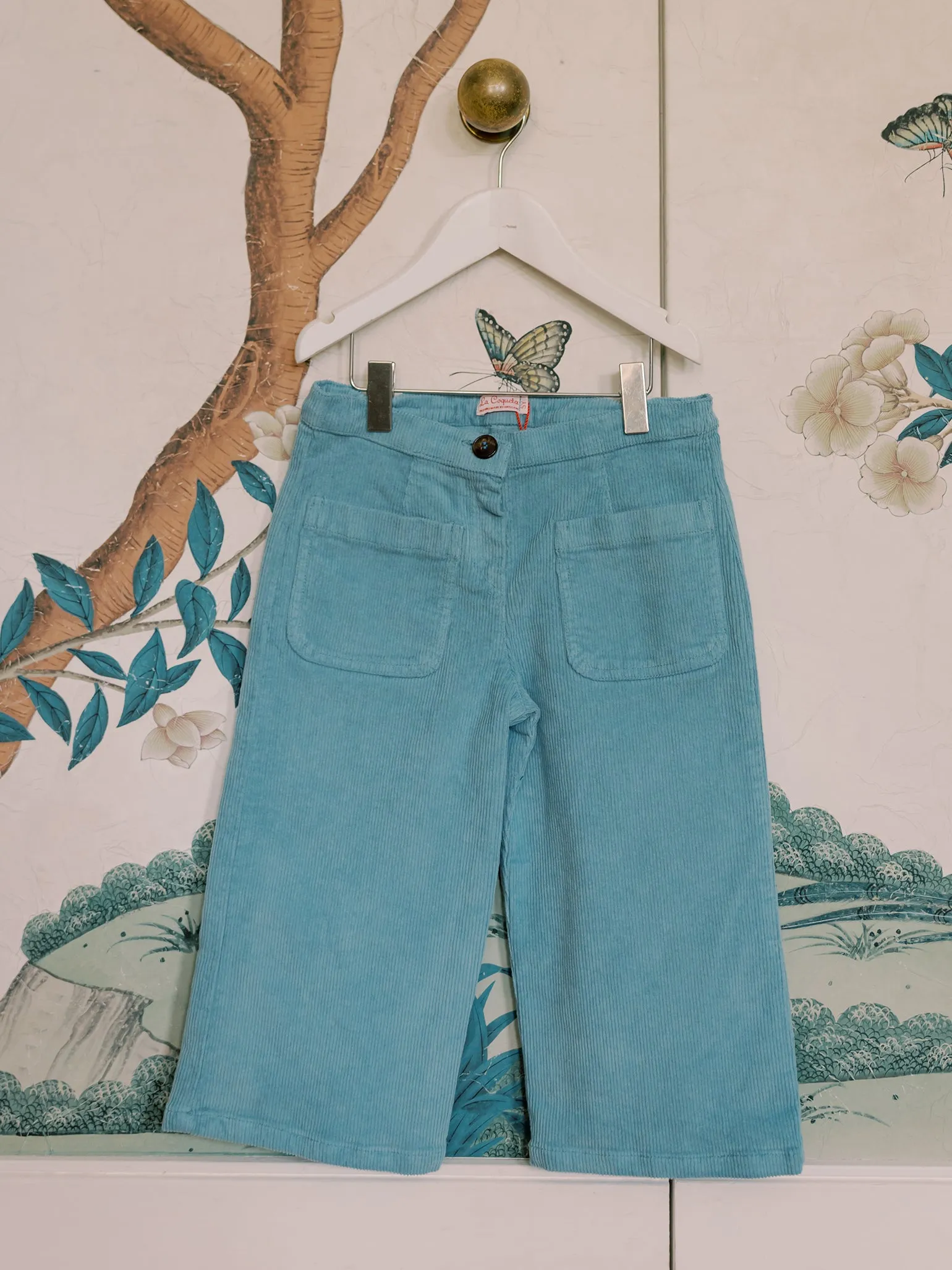 Light Blue Alma Girl Trousers