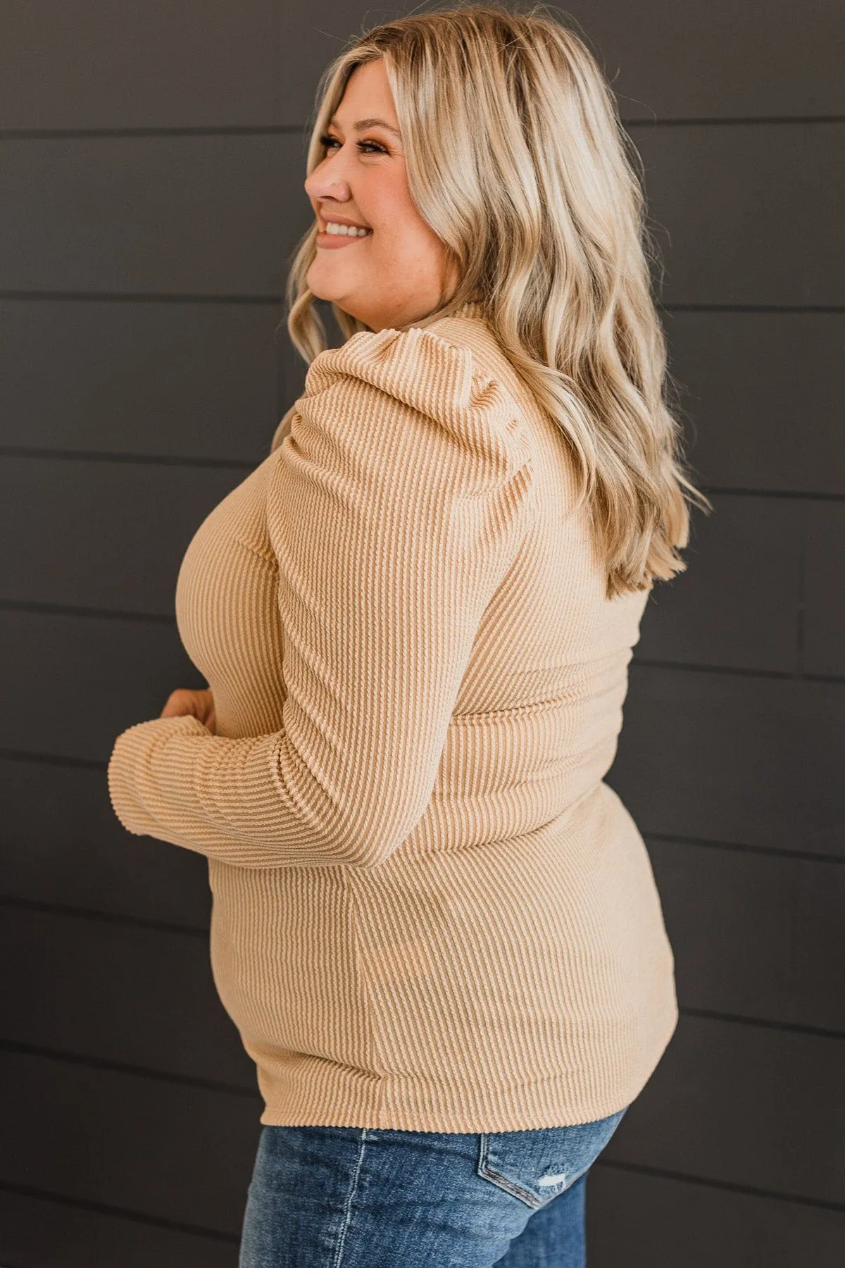 Light Mustard Knit Top - Easy To Please