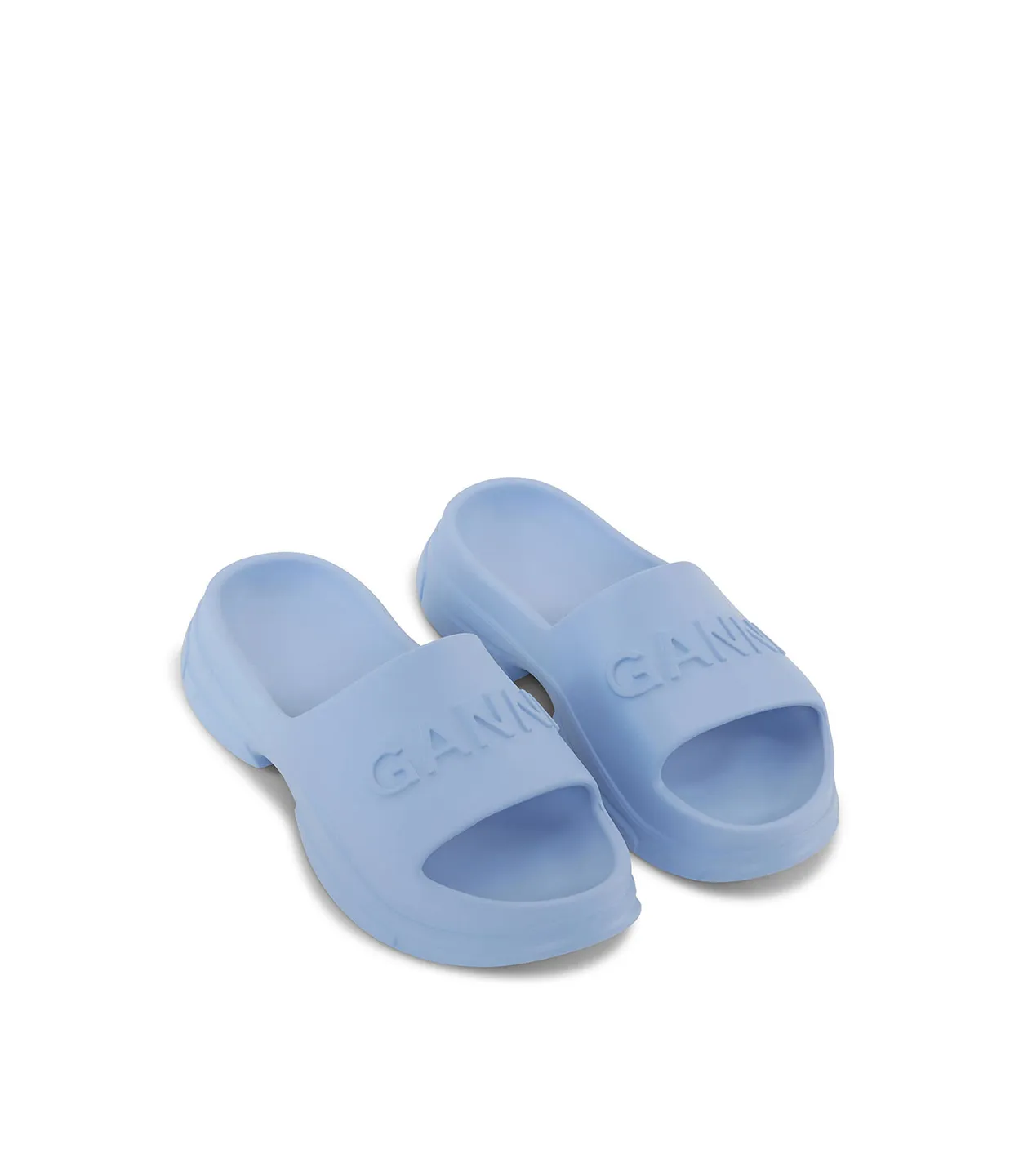 Light Weight Pool Slide in Baby Blue