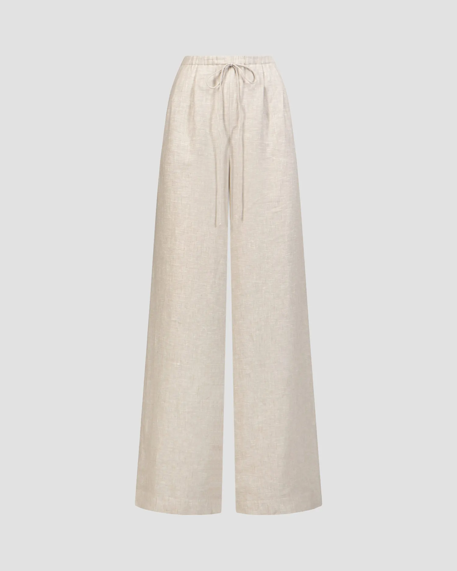 Linen trousers Joslin Sophia JOS231477-moon