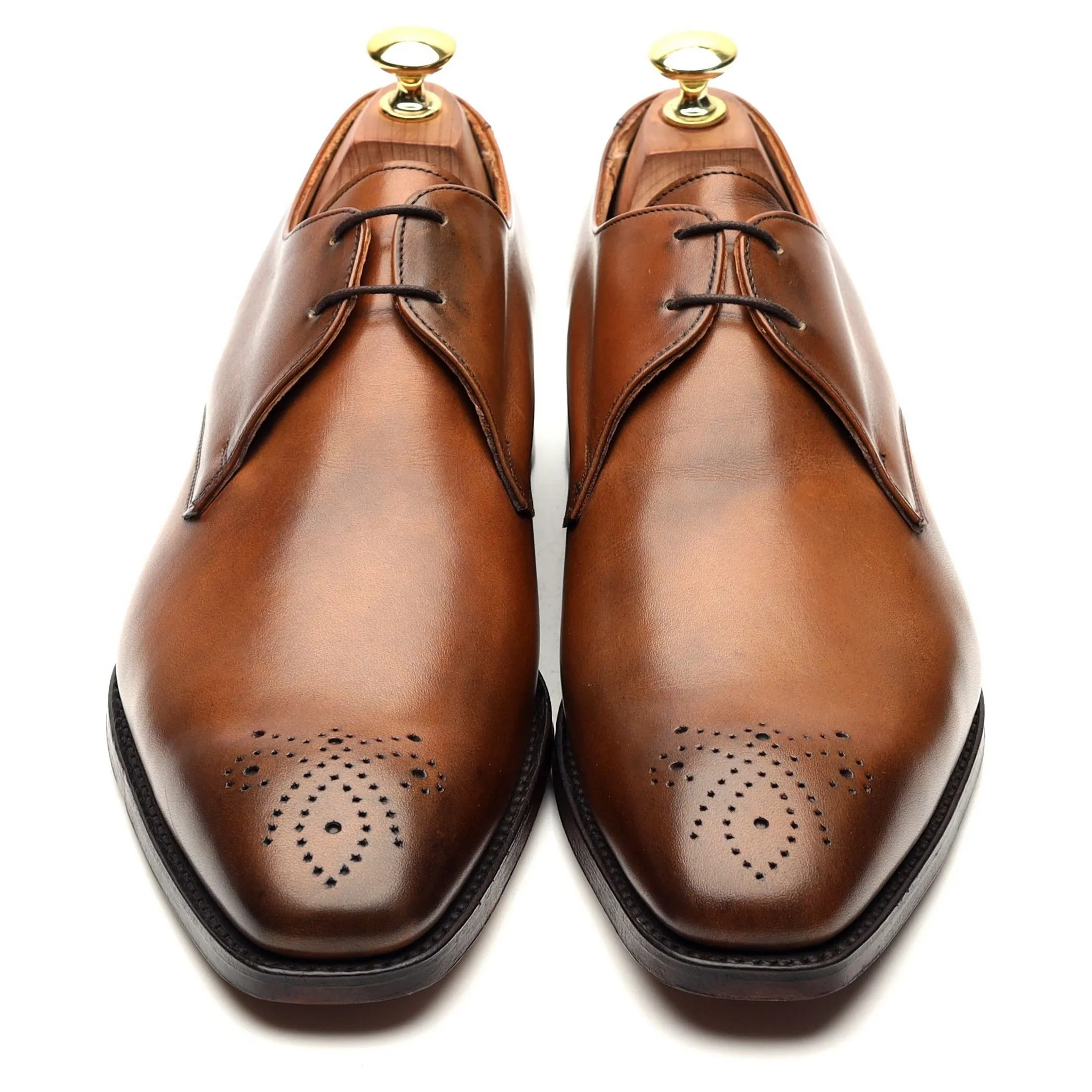 'Liverpool' Brown Leather Derby UK 8.5 F