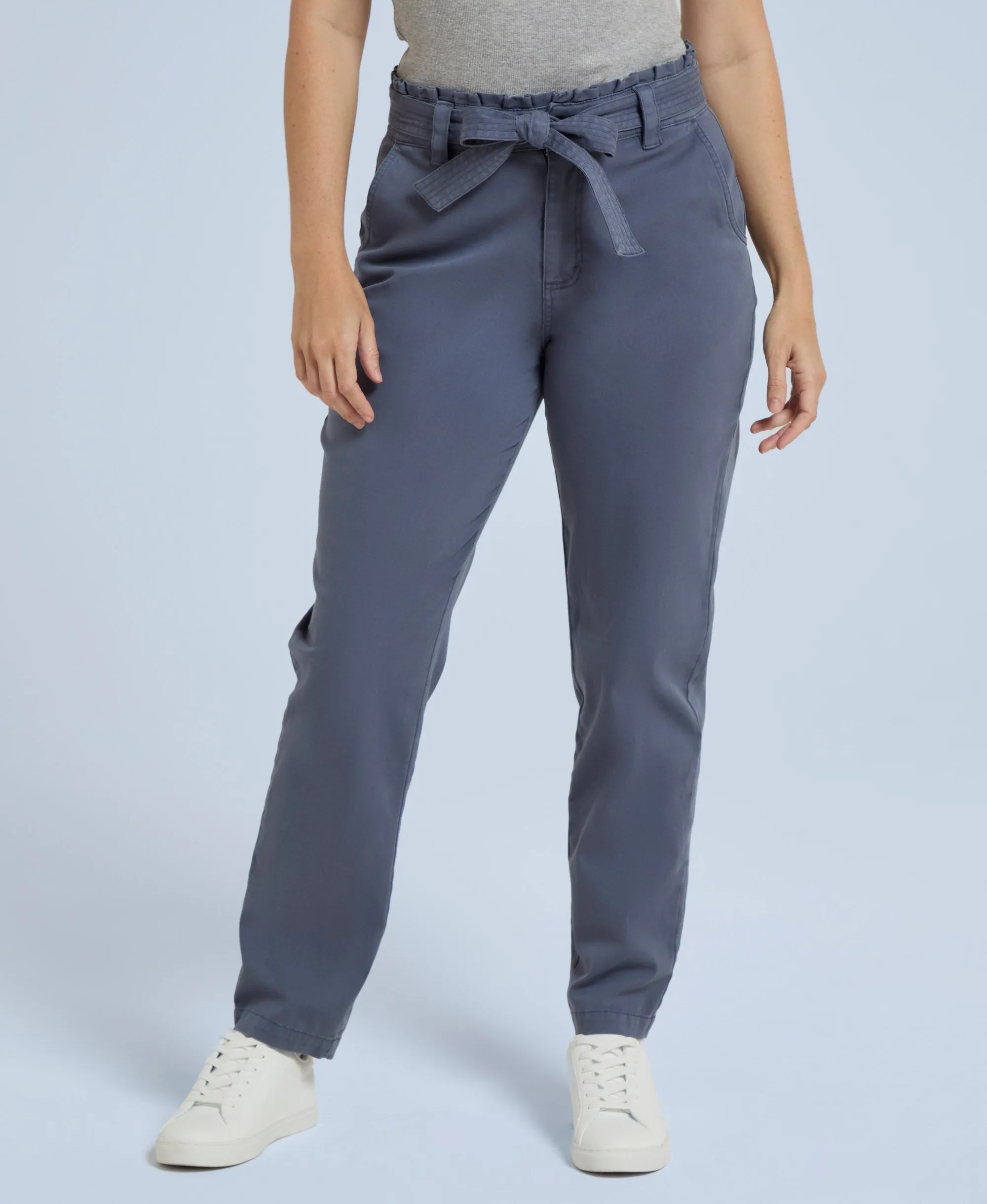 Loren Womens Trousers - Navy