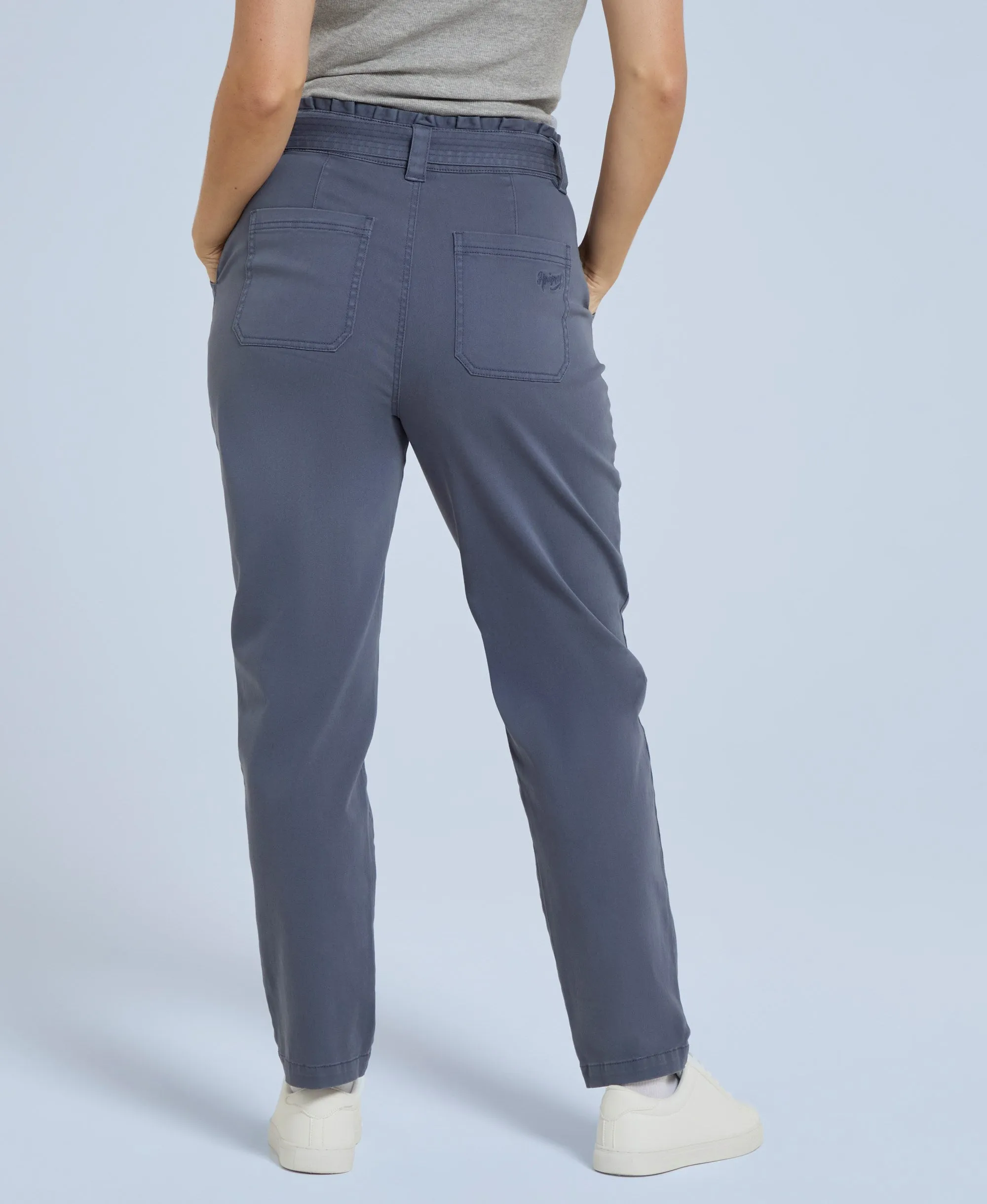 Loren Womens Trousers - Navy