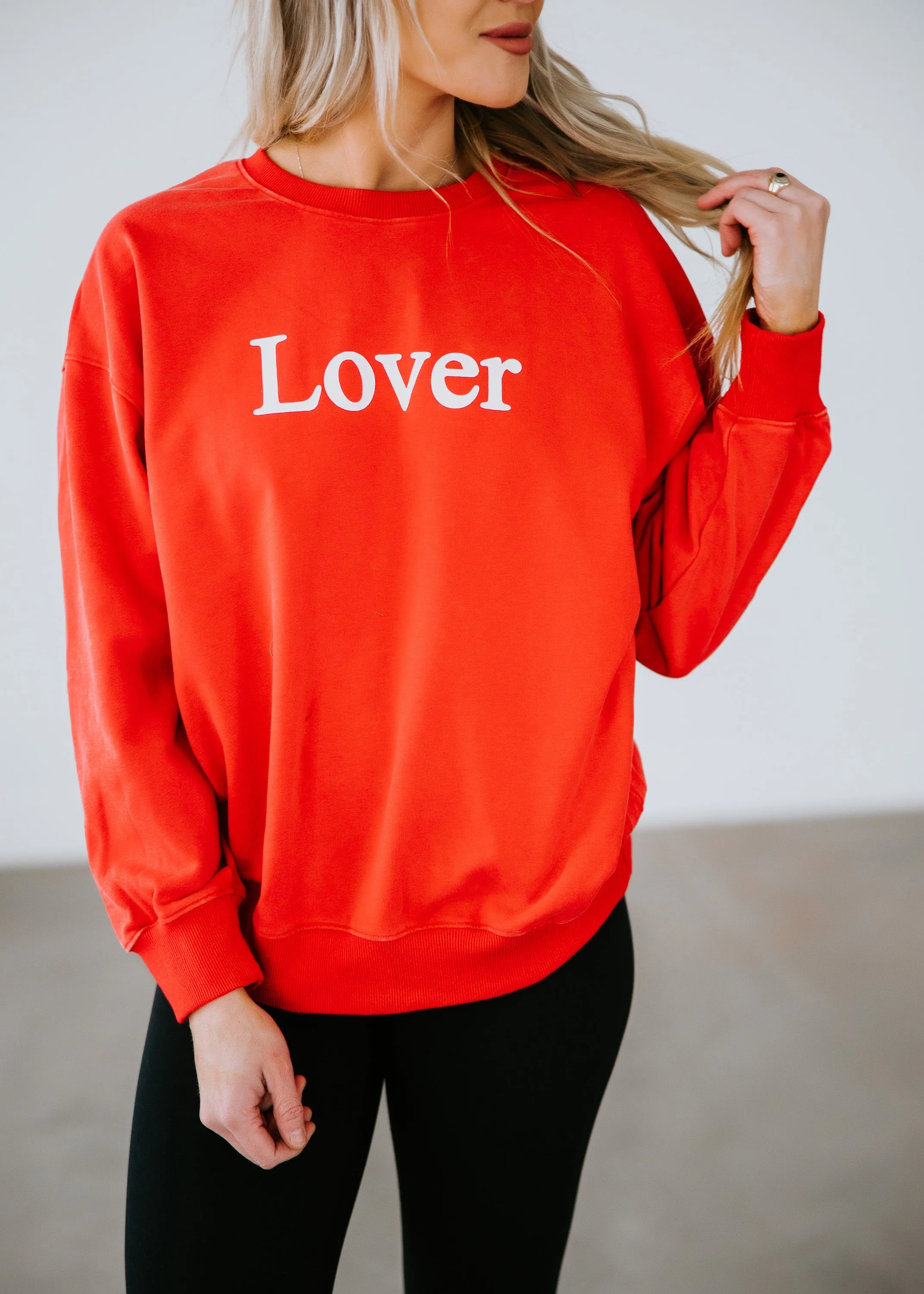 Lover Graphic Sweatshirt