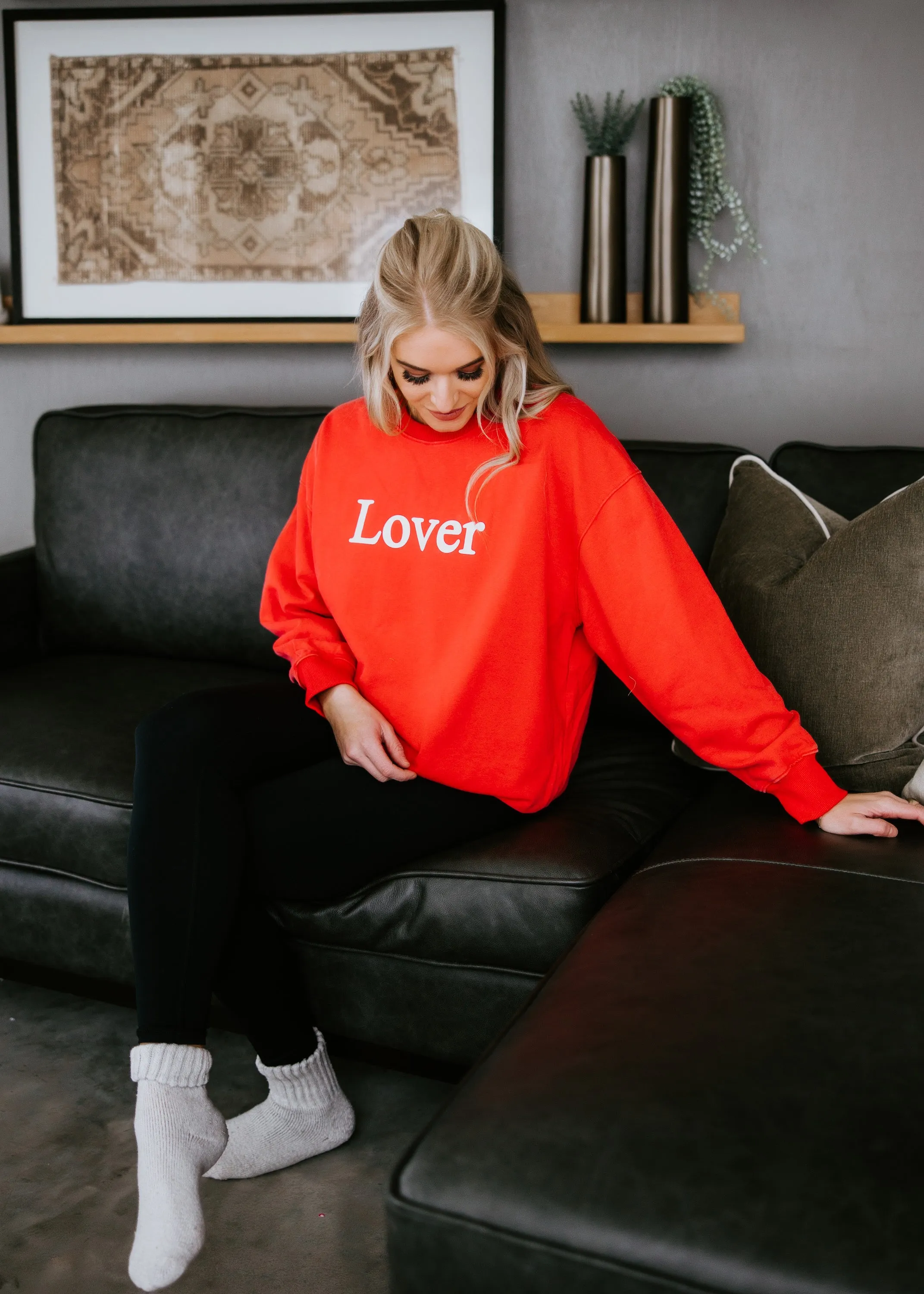 Lover Graphic Sweatshirt