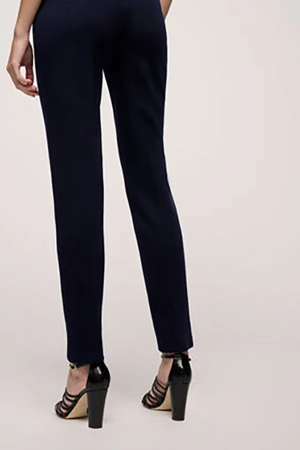 Luisa Spagnoli MINUENDO O BLUE KNIT TROUSERS