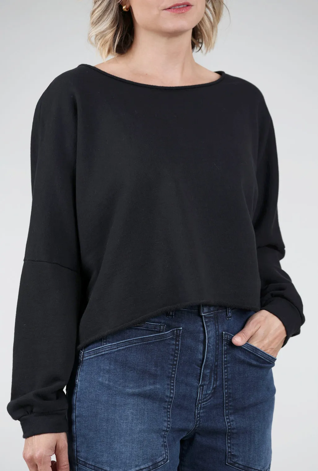 Maeve Sweatshirt, Black