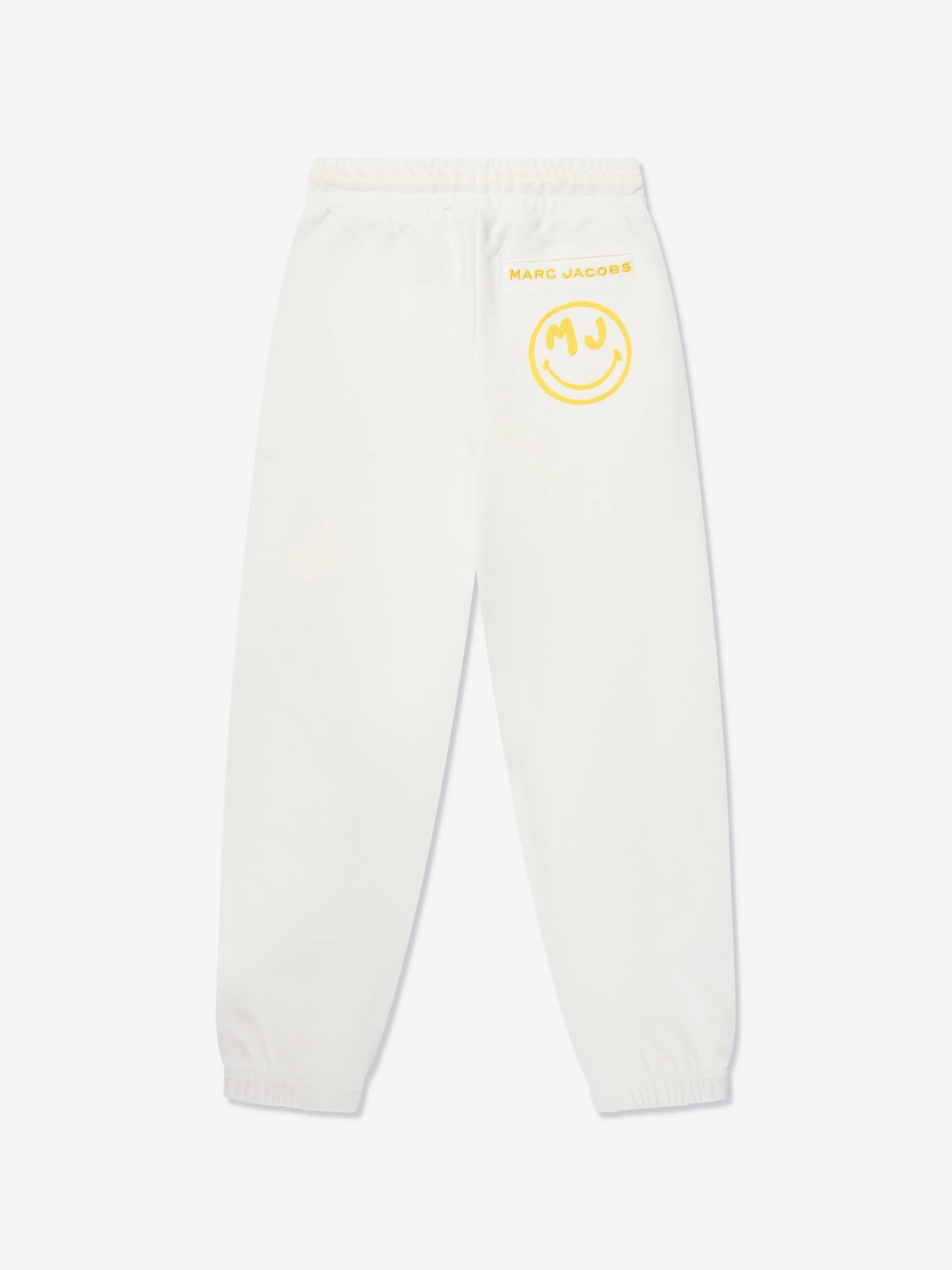 MARC JACOBS Girls Smiley Joggers in Ivory