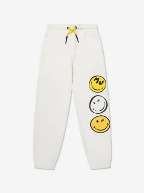 MARC JACOBS Girls Smiley Joggers in Ivory