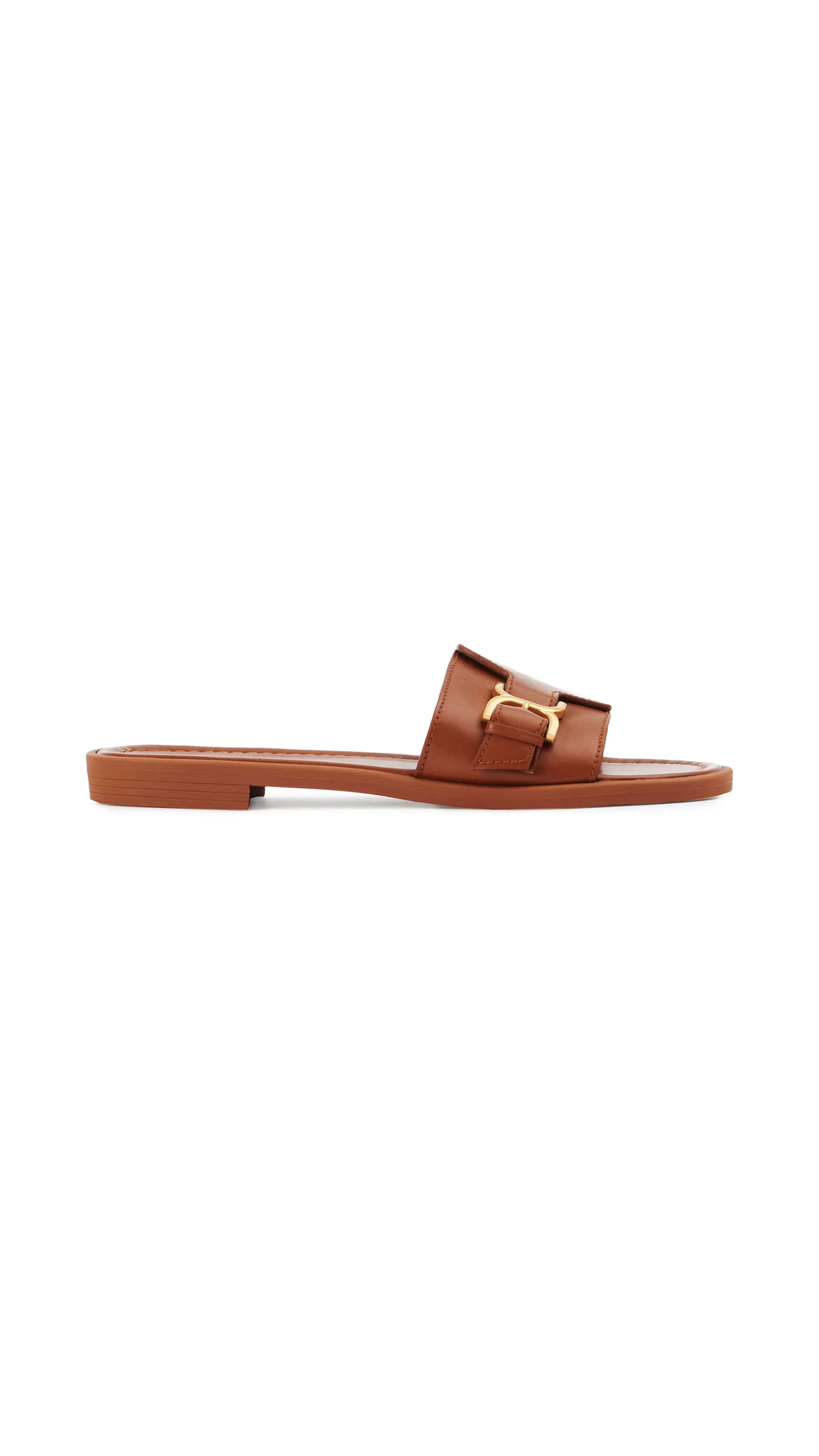 Caramel Marcie Calfskin Slide