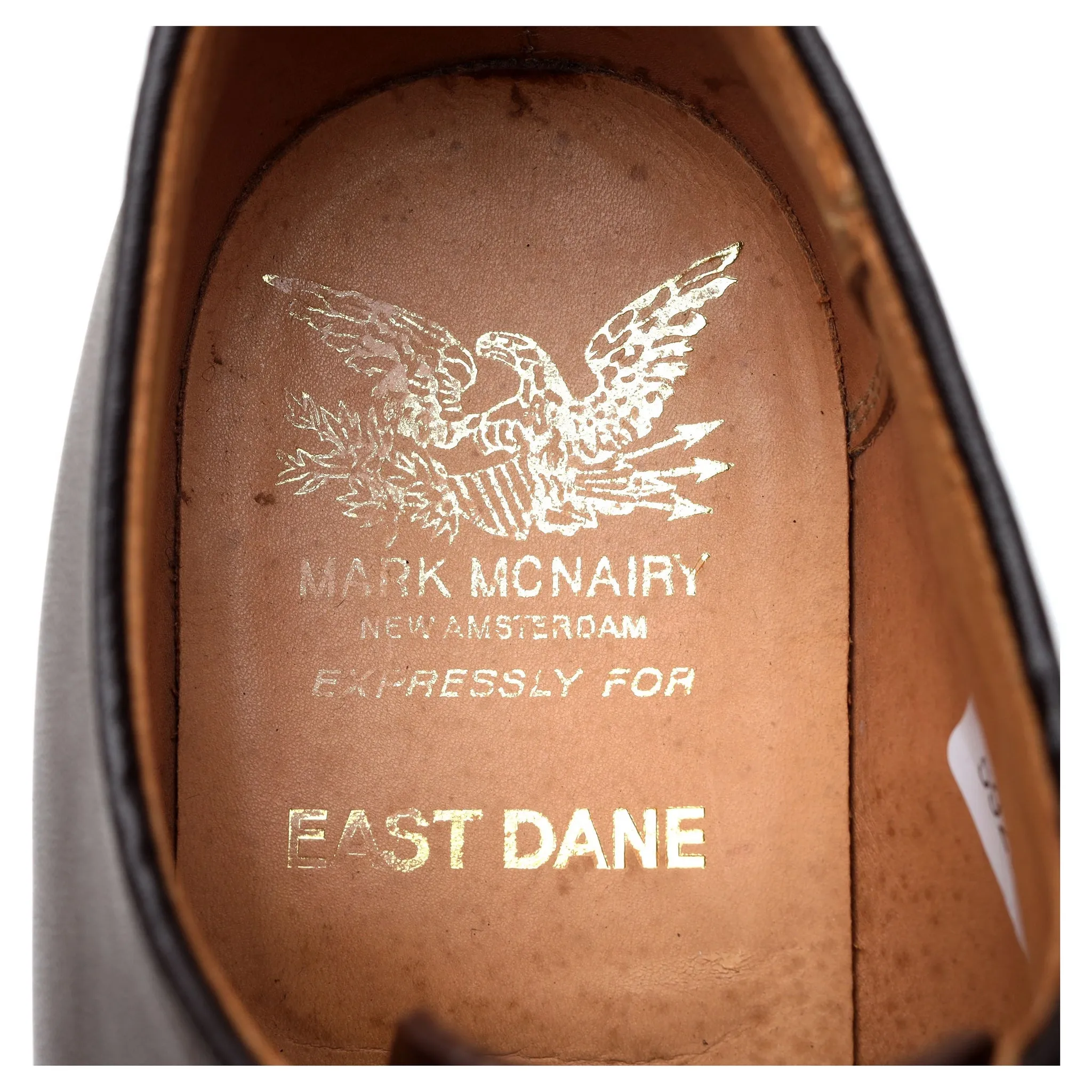 Mark McNairy Brown Leather Derby UK 11