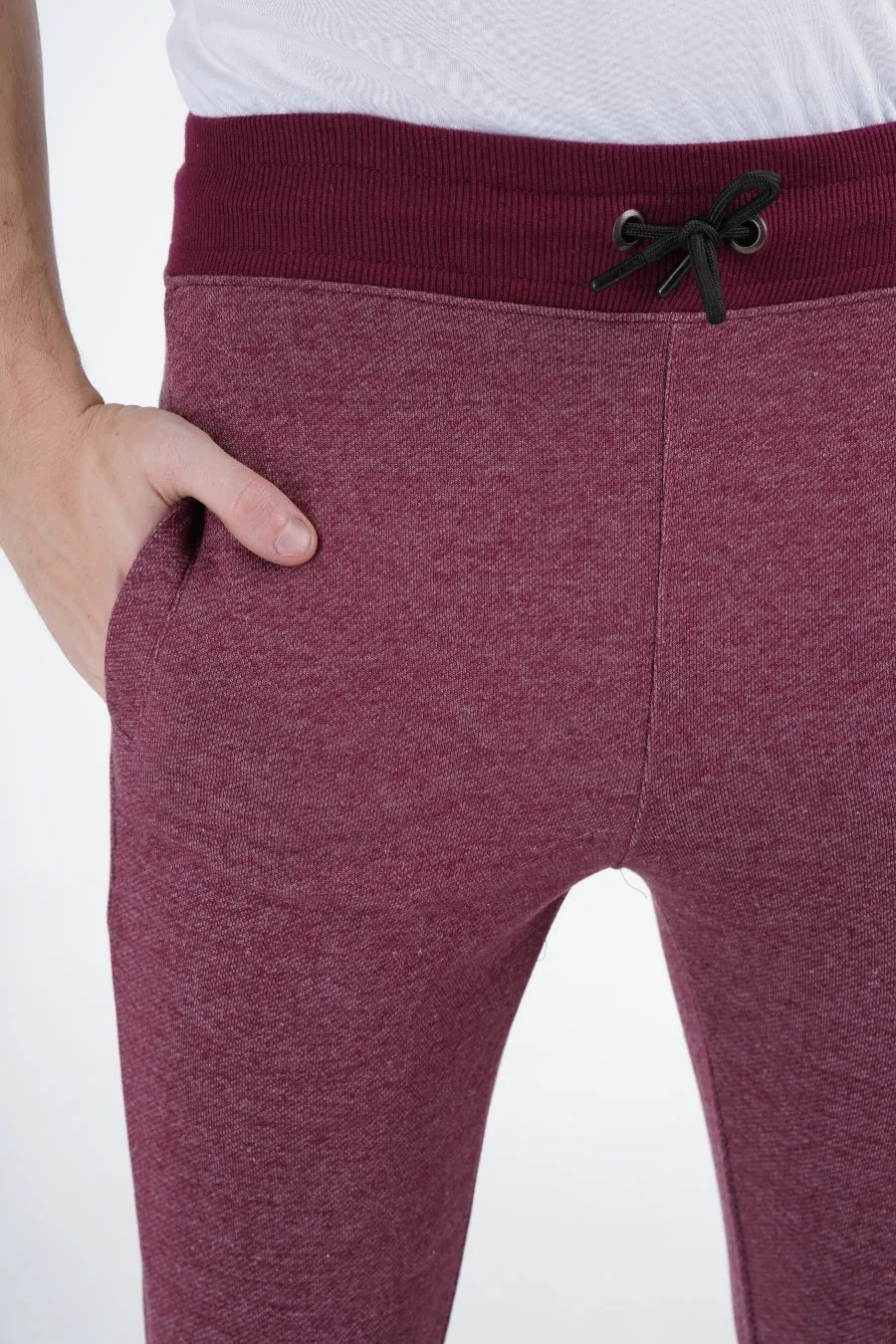 Maroon Athletic Joggers