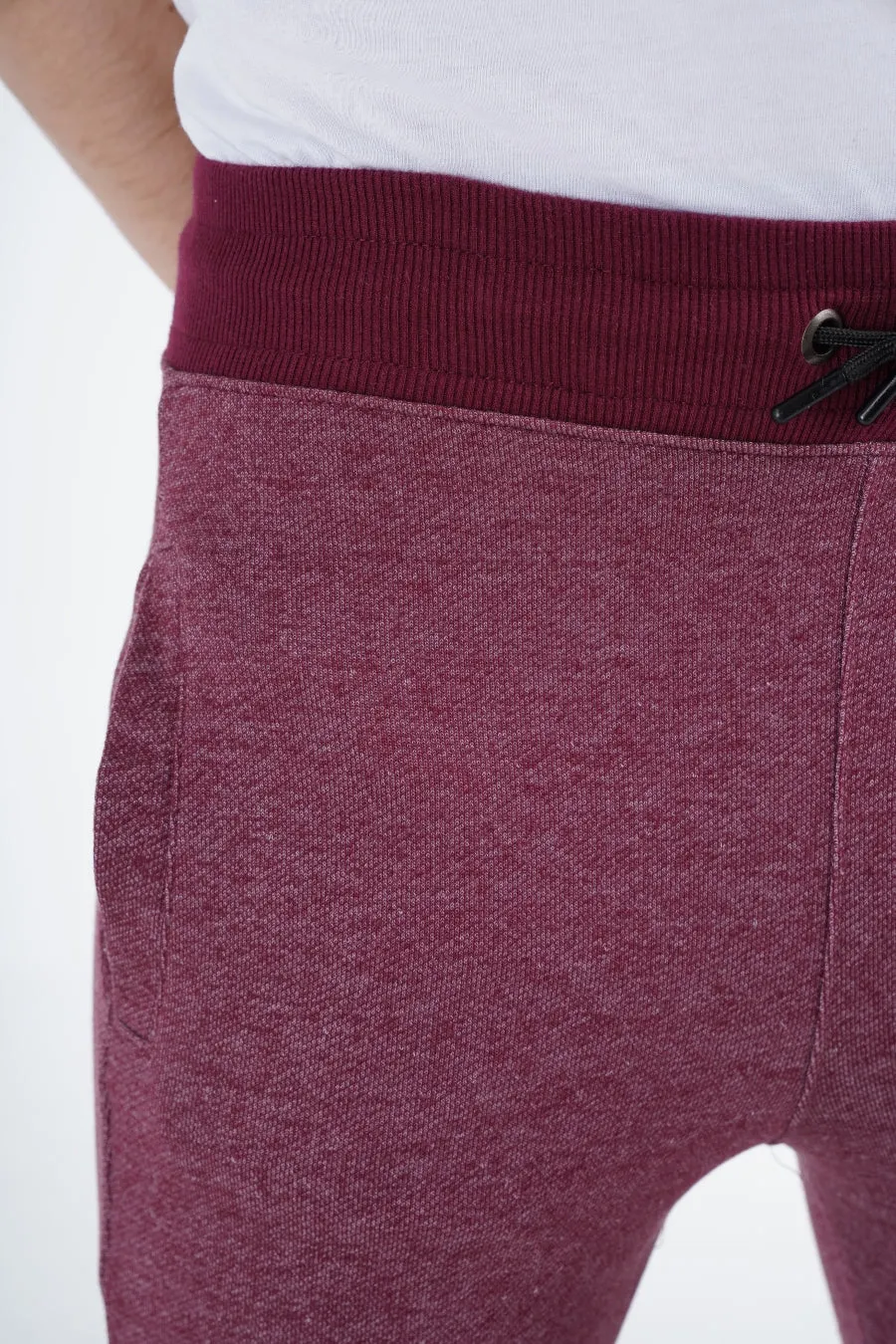 Maroon Athletic Joggers