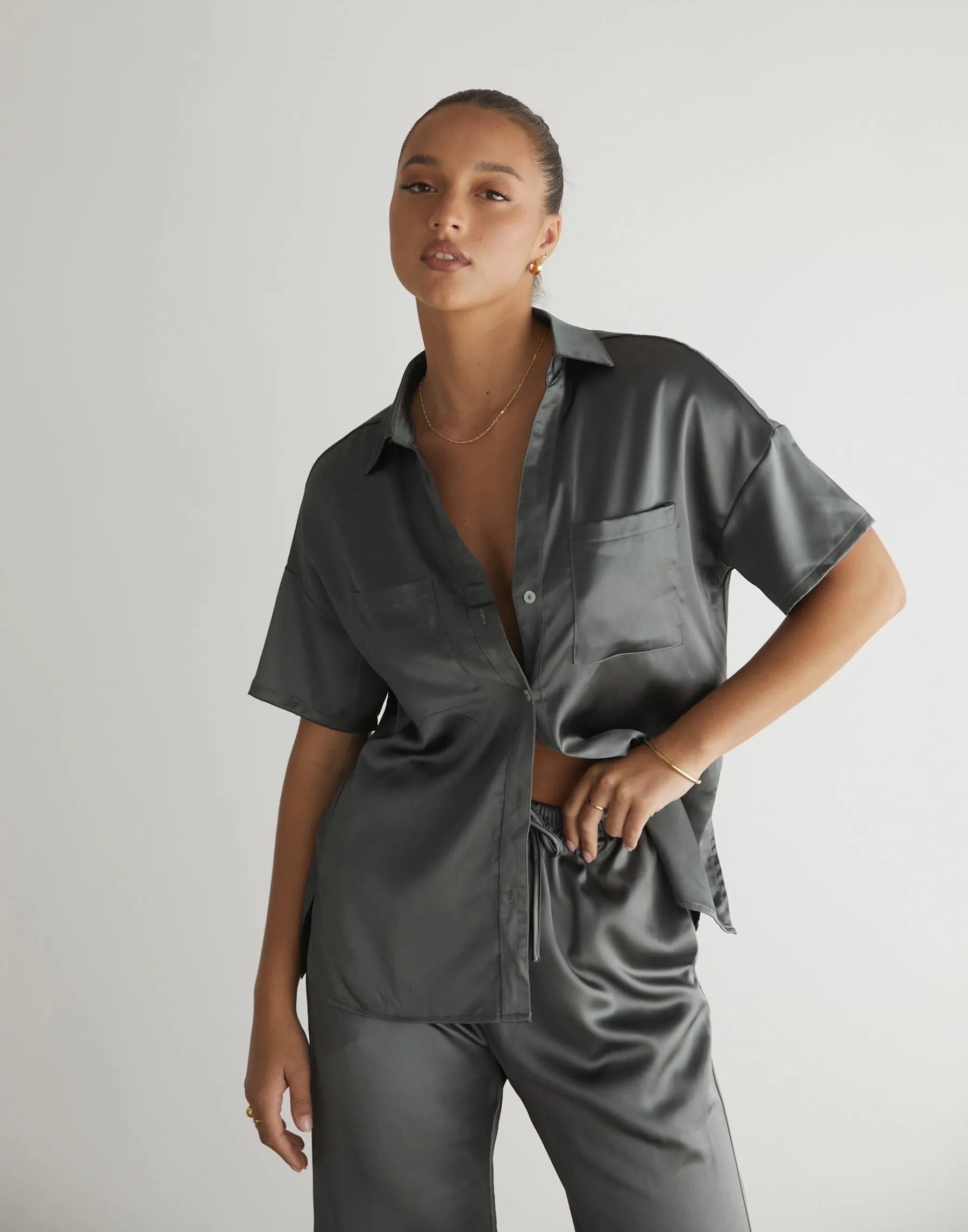 Slate Martha Shirt