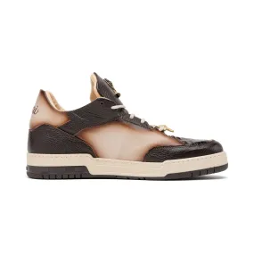 Mauri Ghost 8423 Men's Shoes Exotic Crocodile / Nappa / Calf-Skin Sneakers (MA5572)