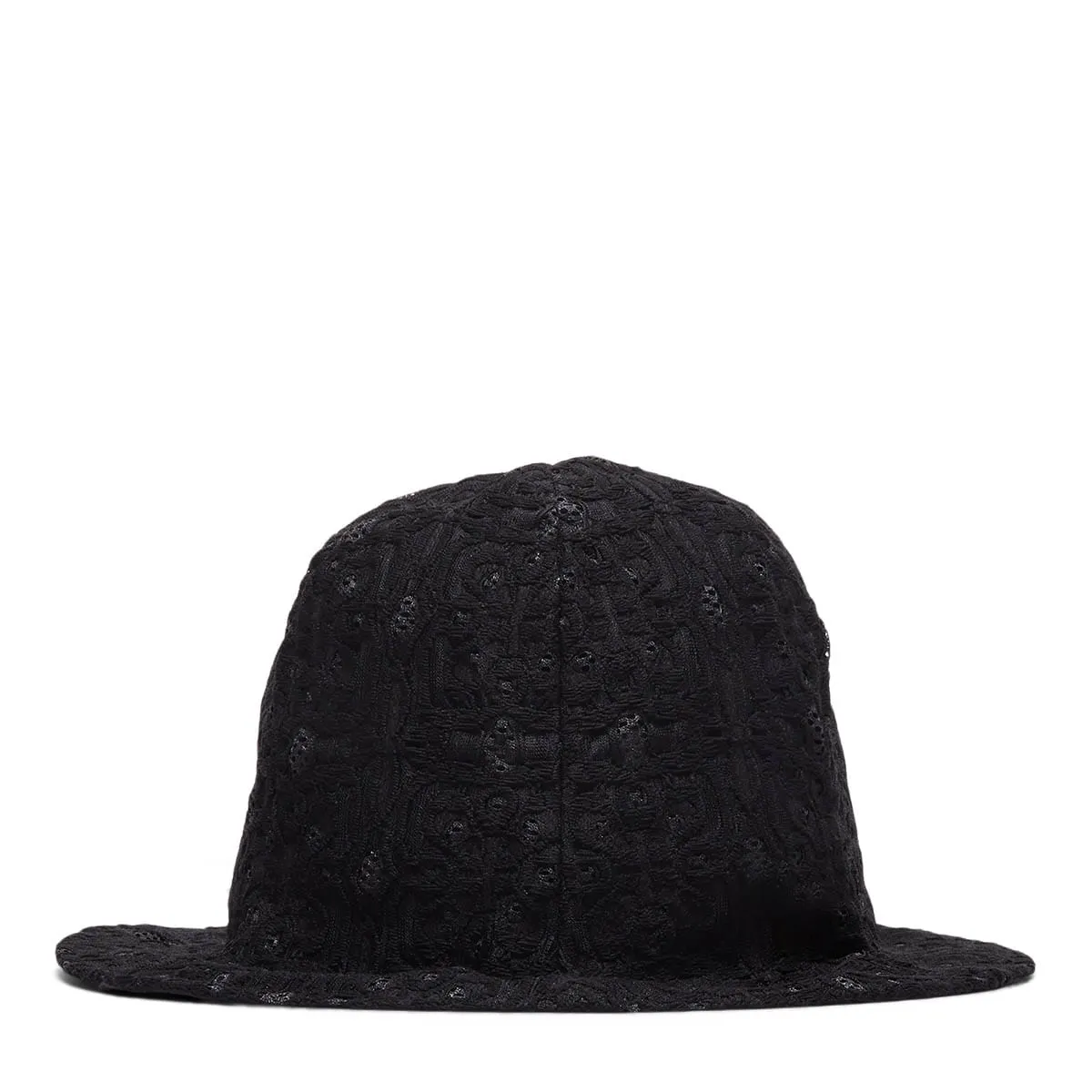 MAYOKE LACE TULIP HAT Black