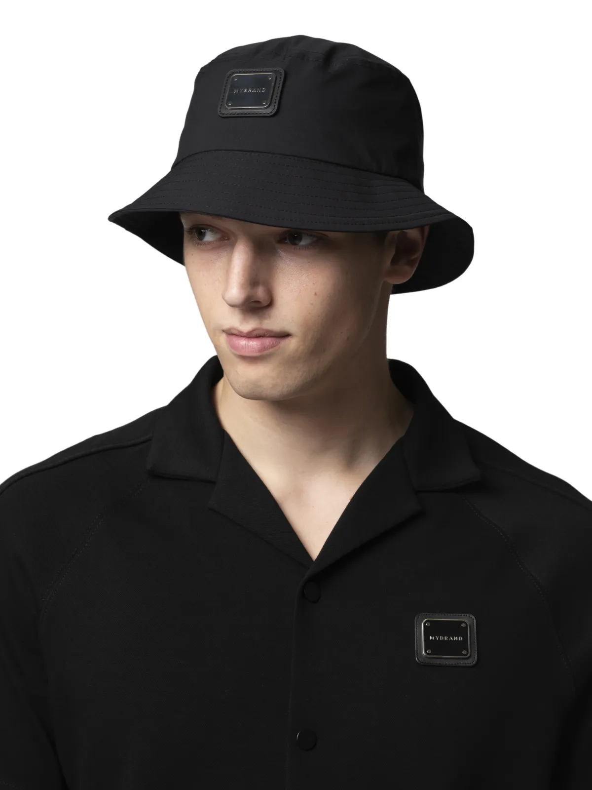 MB ESSENTIAL PIQUE BUCKET HAT | BLACK