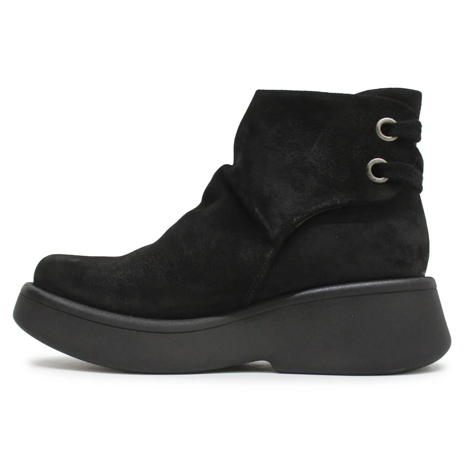 MEBS189FLY Oil Suede Women's Ankle Boots